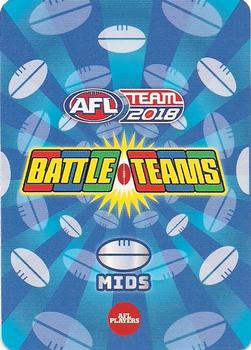 2018 Team Zone AFL Team - Battle Teams #BT-41 Dustin Martin / Trent Cotchin Back